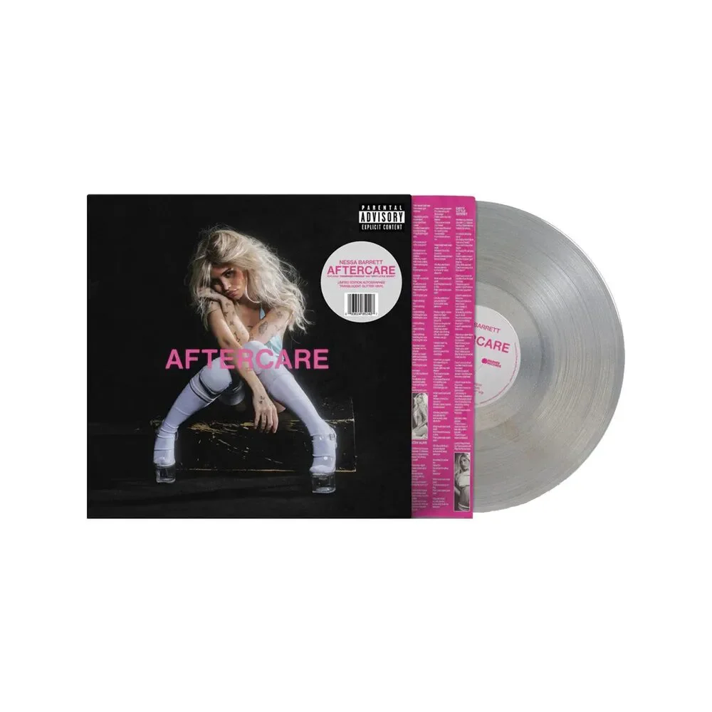 AFTERCARE Signed Vinyl Standard Translucent Glitter LP - Picture 1 of 1